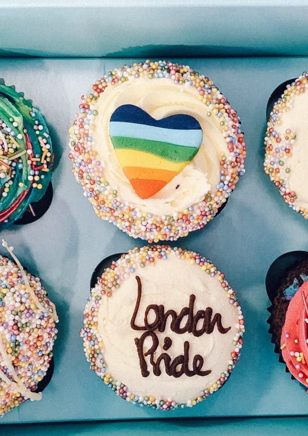 Cupcakes Celebrating Pride in London